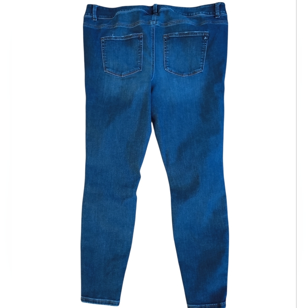 M Jeans By Maurice's Midfit Button Fly Skinny Jeans/Jeggings Size 16w - Picture 5 of 8